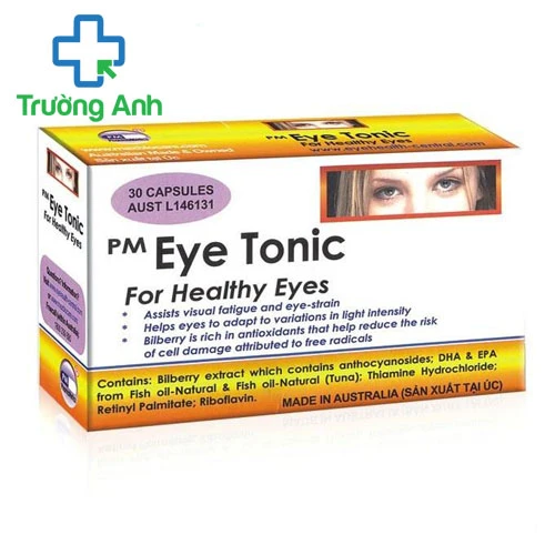 PM Eye tonic - Thuốc hỗ trợ giảm cận thị tiến triển và cận thị thoái