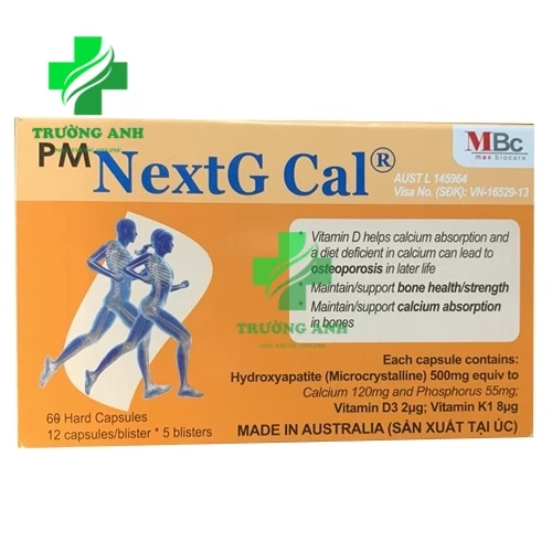 PM NextG Cal - Hỗ trợ bổ sung Canxi hiệu quả của Úc