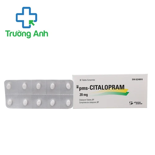 Pms-Citalopram 20mg - Thuốc điều trị bệnh trầm cảm hiệu quả của Canada