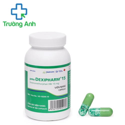 pms-Dexipharm 15 (chai 200 viên) - Điều trị ho hiệu quả của Imexpharm