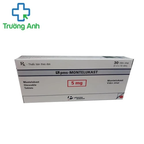 Pms-Montelukast 5mg - Thuốc điều trị viêm mũi dị ứng theo mùa của Canada