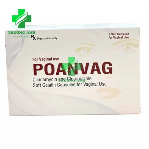 Poanvag Genova - Thuốc kháng sinh điều trị viêm âm đạo hỗn hợp hiệu quả