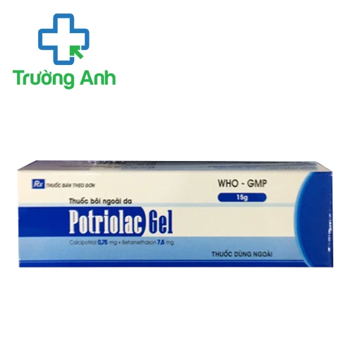 Potriolac Gel 15g - Thuốc điều trị vảy nến hiệu quả