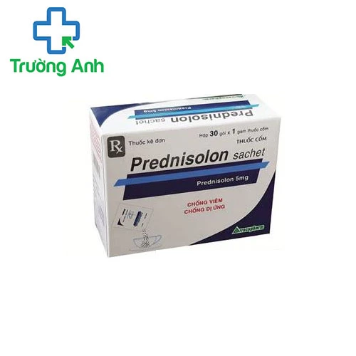 Prednisolon sachet Vacopharm - Thuốc chống viêm, dị ứng hiệu quả