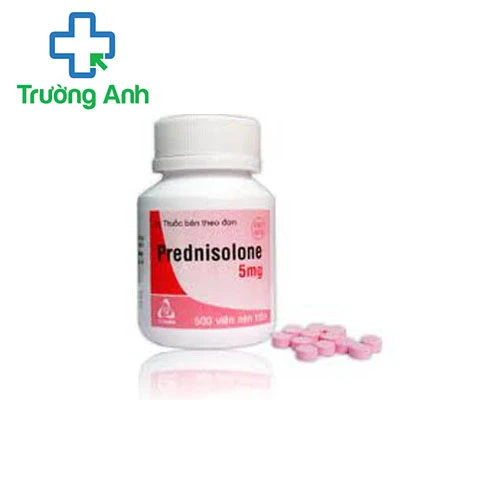 Prednisolone 5mg TV.Pharm - Thuốc chống viêm hiệu quả
