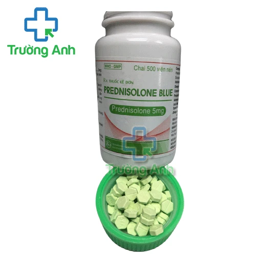 Prednisolone Blue Khapharco (500 viên) - Thuốc chống viêm