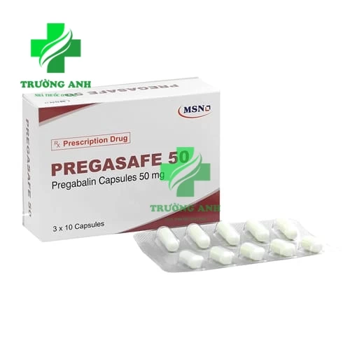 Pregasafe 50mg - Thuốc điều trị đau dây thần kinh của Ấn Độ  