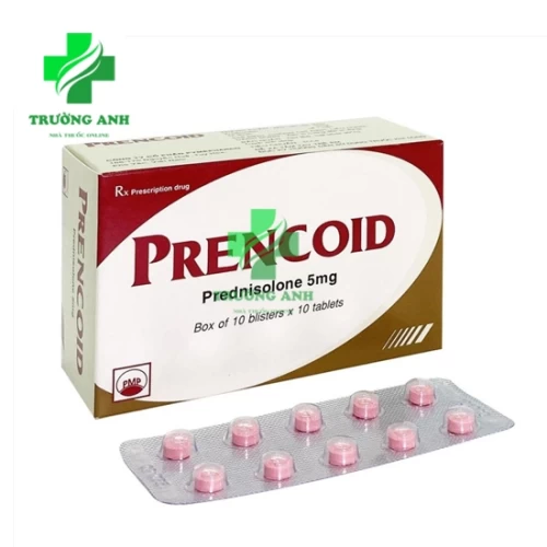 Prencoid 5mg Pymepharco - Thuốc điều trị các bệnh về da