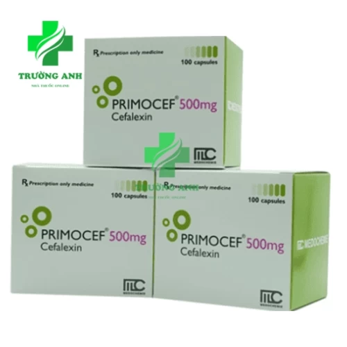 Primocef 500mg - Thuốc điều trị nhiễm khuẩn hiệu quả