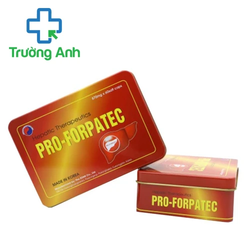 Pro - Forpatec - Hỗ trợ tăng cường chức năng gan hiệu quả