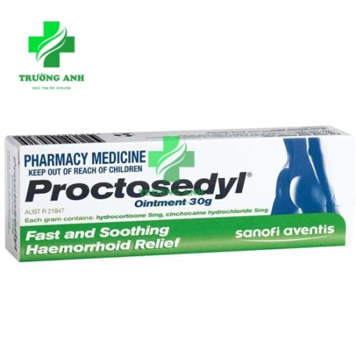 Proctosedyl - Thuốc điều trị bệnh trĩ của Sanofi