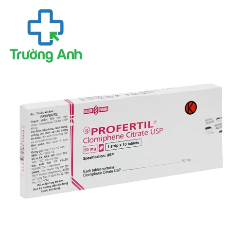 Profertil 50mg - Thuốc điều trị vô sinh hiệu quả