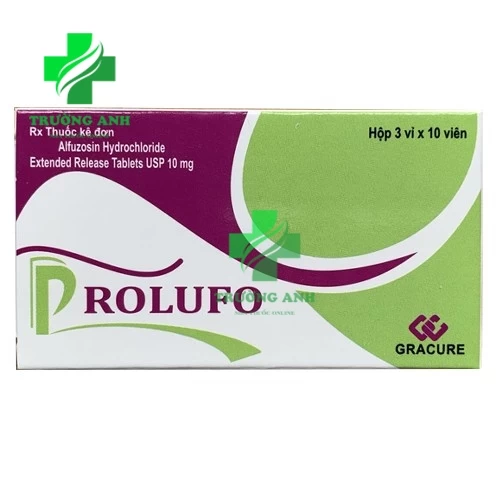 Prolufo 10mg Gracure - Thuốc điều trị phì đại tuyến tiền liệt