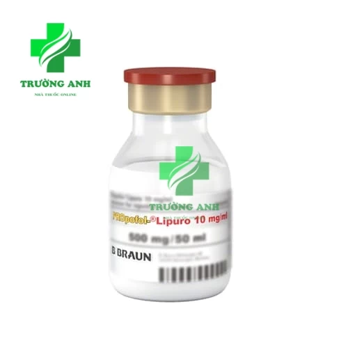 Propofol-Lipuro 1% (10mg/ml) - Thuốc gây mê của Đức