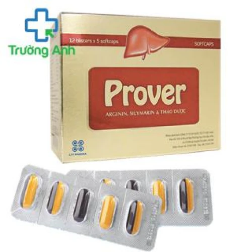 Prover - Giúp giải độc gan, bảo vệ tế bào gan hiệu quả