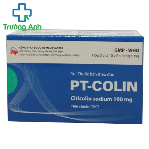 PT Colin 100mg - Điều trị rối loạn mạch máu não hiệu quả của Mediplantex