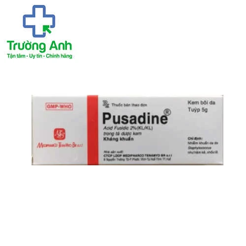 Pusadine - Điều trị nhiễm khuẩn ngoài da hiệu quả của Medipharco