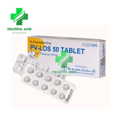 PV-LOS 50 Tablet - Thuốc điều trị suy tim mãn tính của Bangladesh