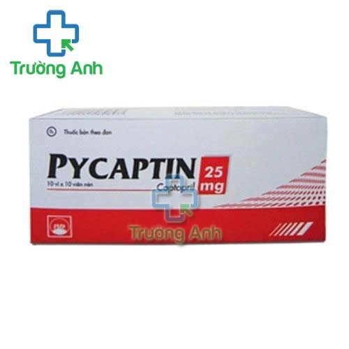 Pycaptin 25mg Pymepharco - Thuốc điều trị suy tim sung huyết