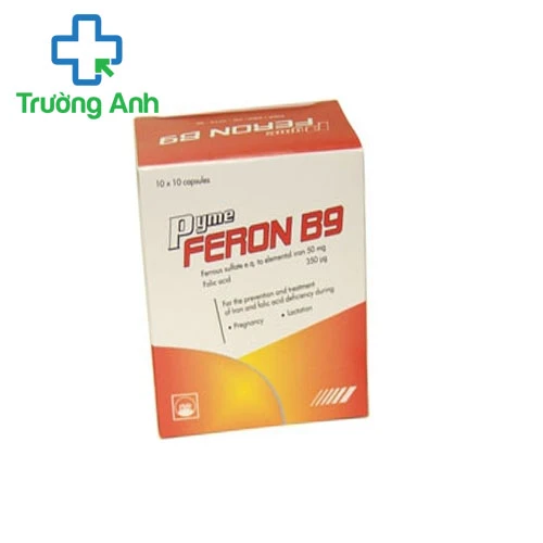 Pymeferon B9 - Thuốc điều trị thiếu máu do thiếu sắt, cần bổ sung sắt