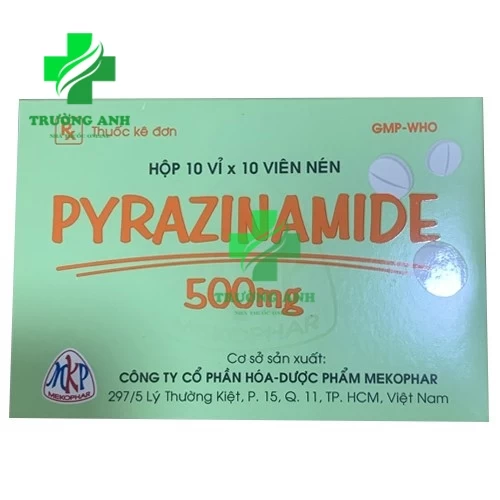 Pyrazinamide 500mg - Thuốc điều trị diệt trực khuẩn lao hiệu quả