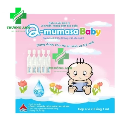 Q-mumasa baby - Thuốc nhỏ mắt điều trị ngứa mắt, đau mắt hiệu quả