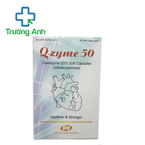 Q-ZYME 50 - Giúp tăng cường chức năng hệ tim mạch hiệu quả