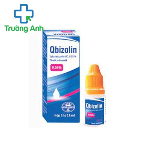 Qbizolin 0,05% - Thuốc điều trị viêm xoang, viêm mũi, viêm mũi dị ứng