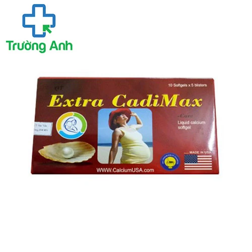 QT Extra CadiMax - Giúp bổ sung canxi cho xương chắc khỏe của Mỹ