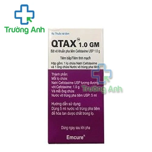 Qtax 1.0 GM Samrudh Pharma - Phòng và điều trị nhiễm khuẩn