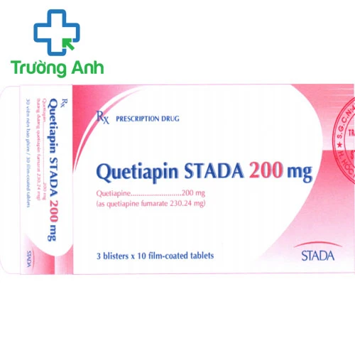 Quetiapin Stada 200mg - Thuốc điều trị bệnh trầm cảm