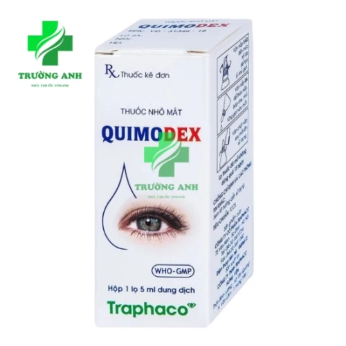 Quimodex - Thuốc điều trị nhiễm khuẩn ở mắt hiệu quả