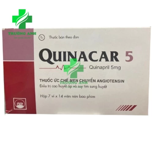 Quinacar 5 - Thuốc  điều trị tăng huyết áp vô căn hiệu quả