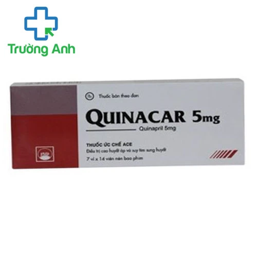 Quinacar 5 - Thuốc  điều trị tăng huyết áp vô căn hiệu quả