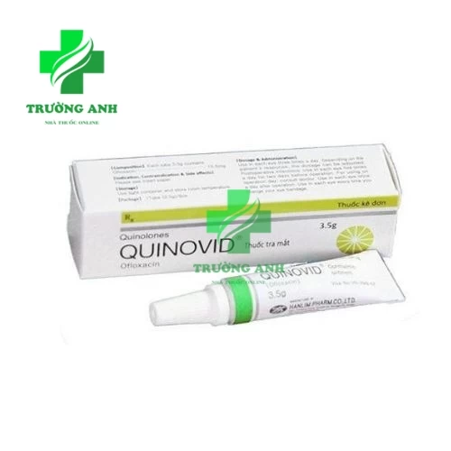 Quinovid Ophthalmic Ointment - Điều trị các nhiễm khuẩn mắt hiệu quả