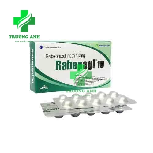 RABEPAGI 10 - Thuốc điều trị viêm loét dạ dày hiệu quả