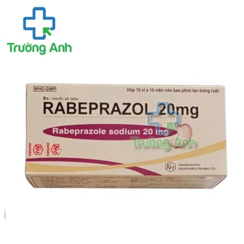 Rabeprazol 20mg Khapharo - Thuốc điều trị loét tá tràng