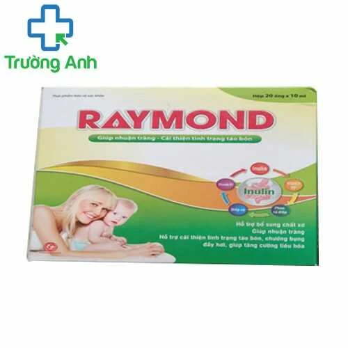 Raymond - Hỗ trợ bổ sung chất sơ, tăng cường tiêu hóa