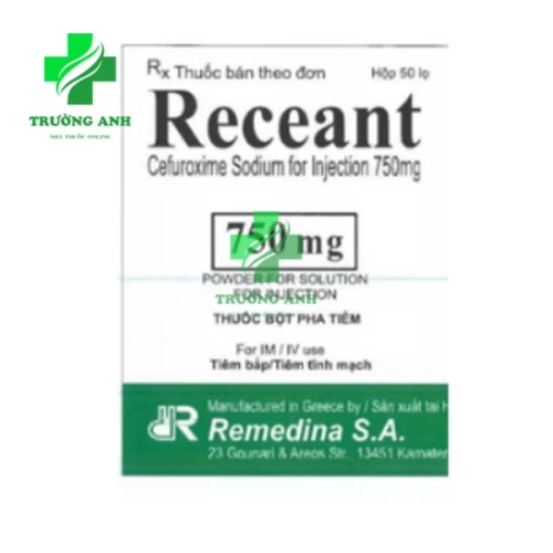 Receant 750mg Remedina - Điều trị nhiễm khuẩn nặng hiệu quả