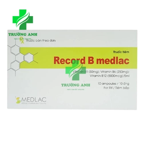 Record B medlac - Điều trị bệnh rối loạn thần kinh hiệu quả