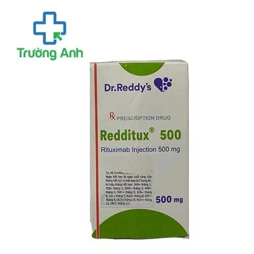 Redditux 500mg/50ml Dr.Reddy's - Thuốc điều trị U lympho