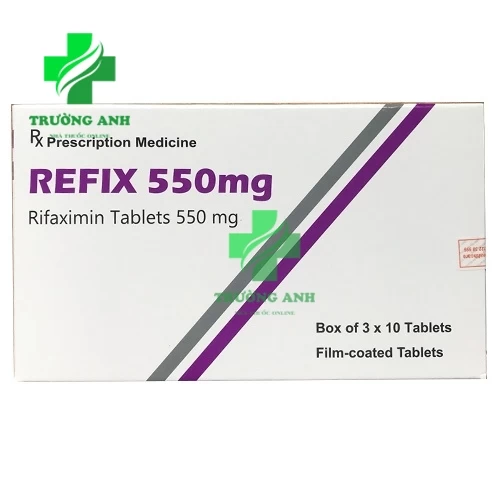 Refix 550mg - Giảm tái phát bệnh não gan hiệu quả của Ấn Độ