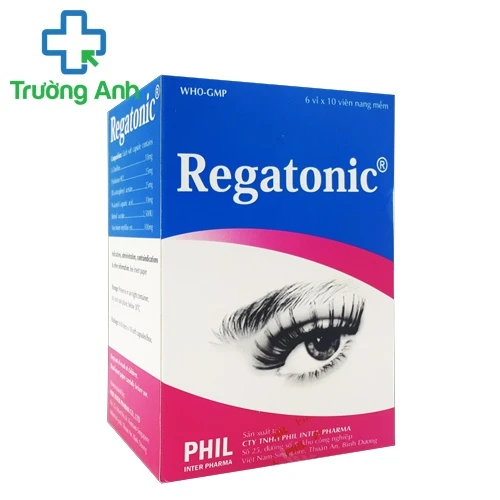 Regatonic - Thuốc nhỏ mắt điều trị suy giảm thị lực của Phil Inter Pharma