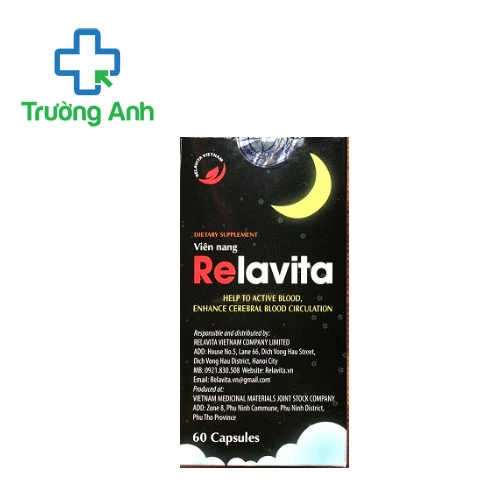 Relavita VietMec - Hỗ trợ hoạt huyết dưỡng não hiệu quả