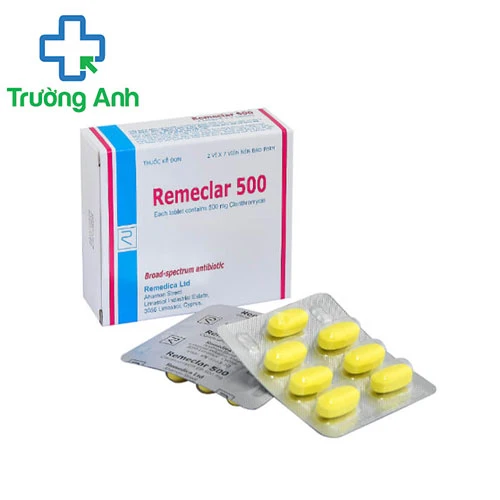 Remeclar 500 - Thuốc điều trị nhiễm khuẩn hiệu quả