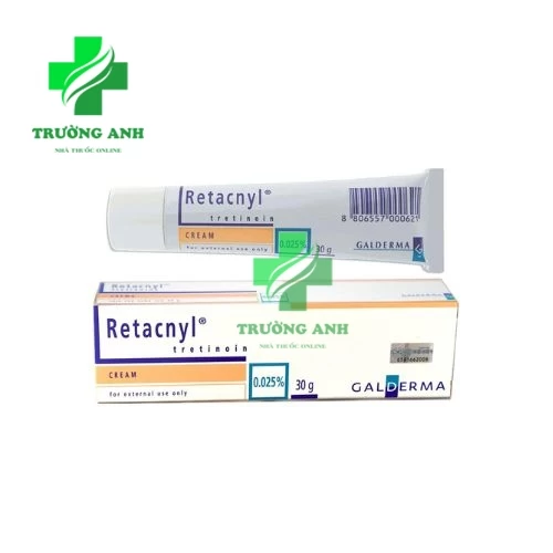 Retacnyl 0.025% - Giúp trị mụn, giảm tiết dầu, chống viêm hiệu quả của Pháp