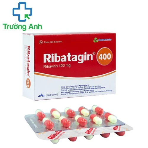 Ribatagin 400mg - Điều trị viêm gan A, B, C do virus