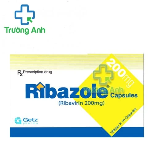 Ribazole Capsules 200mg Getz Pharma - Điều trị viêm gan C