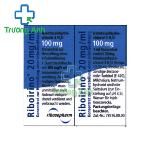 Riboirino 100mg/5ml - Điều trị ung thư đại trực tràng hiệu quả