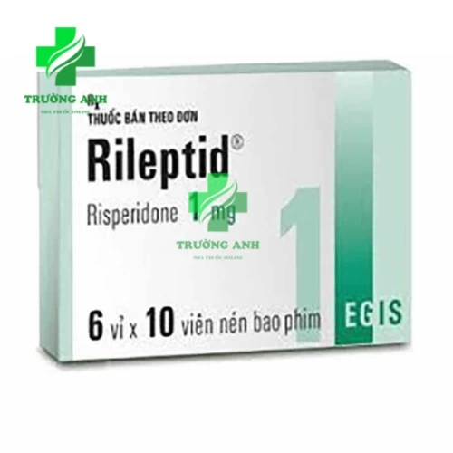 Rileptid 1mg - Thuốc điều trị tâm thần phân liệt hiệu quả